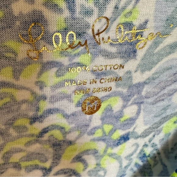 Lilly Pulitzer Blue Beacon Dress Size Medium - Picture 6 of 6